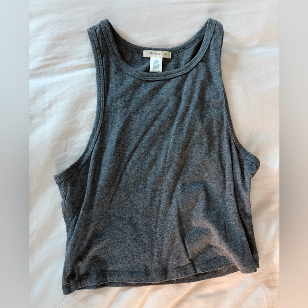 Bozzolo Gray Tank Top